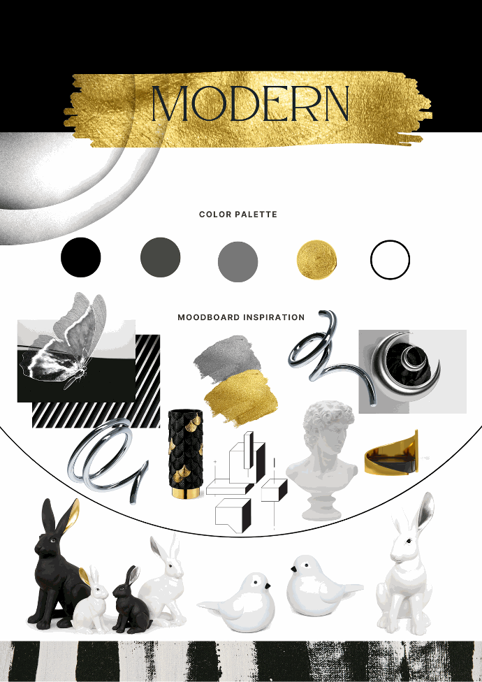 Garden ID moodboard Moderne thema's